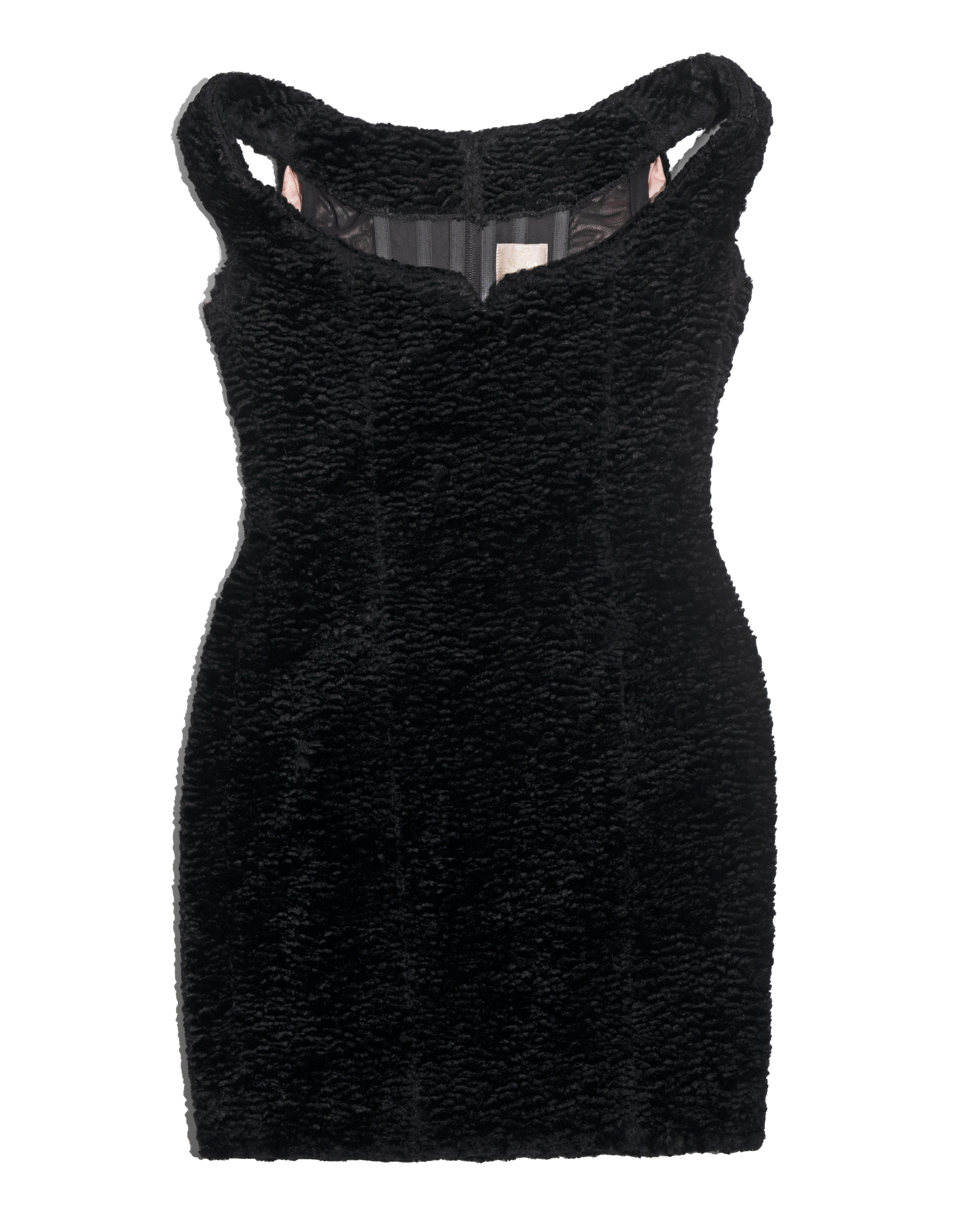 vivienne westwood black corset dress