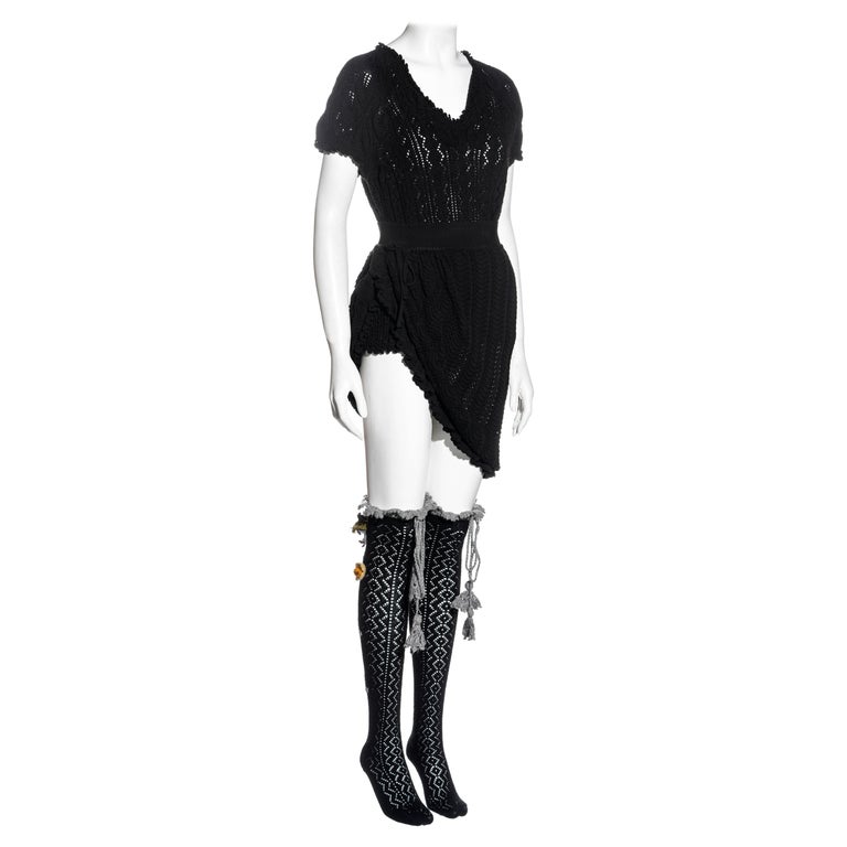 Westwood Crochet - 4 For Sale on 1stDibs | vivienne westwood crochet dress  dupe, crochet vivienne westwood dress, vivienne westwood crochet dress  pattern