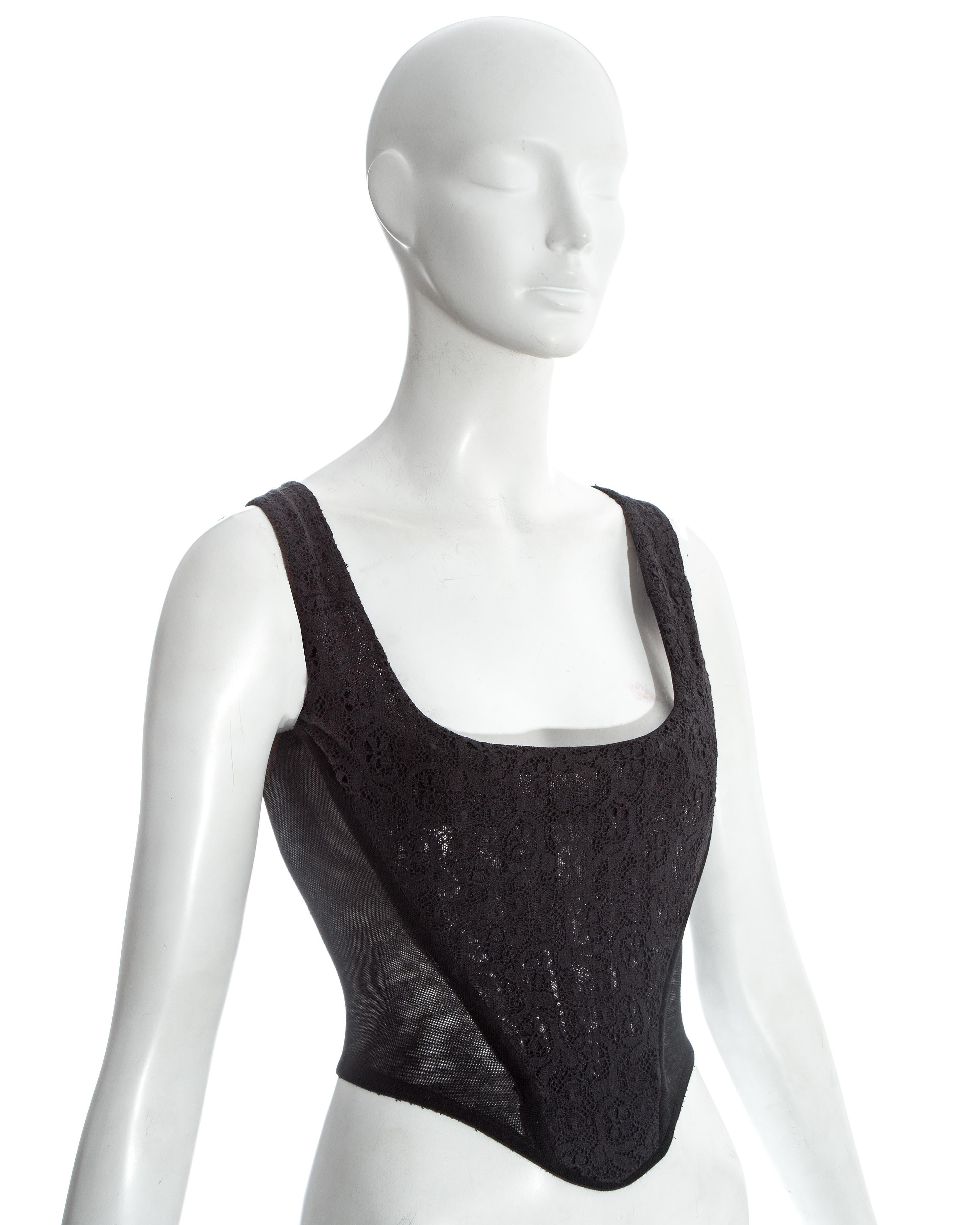 vivienne westwood black corset