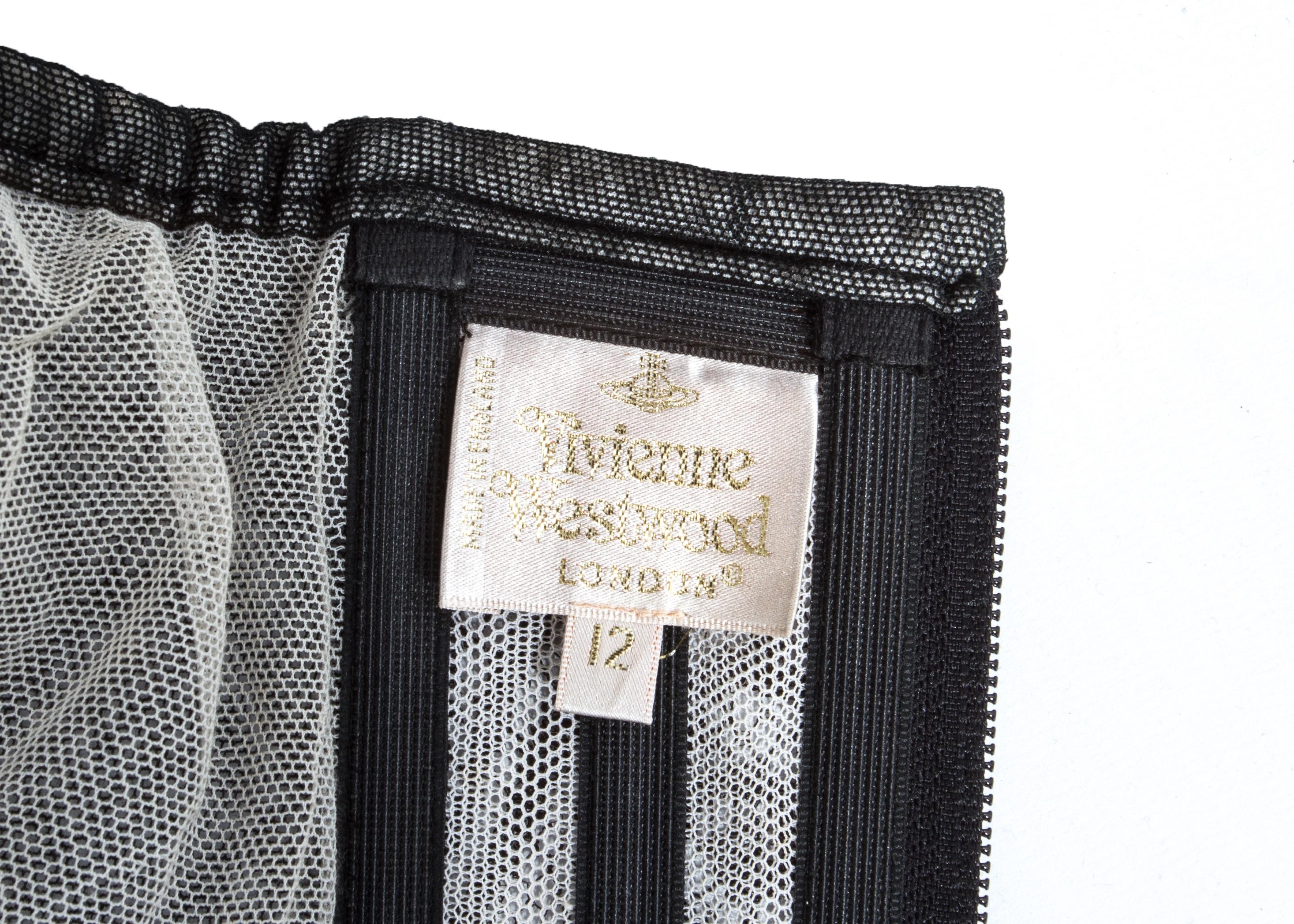 Vivienne Westwood black lace bustier corset, fw 1994 4