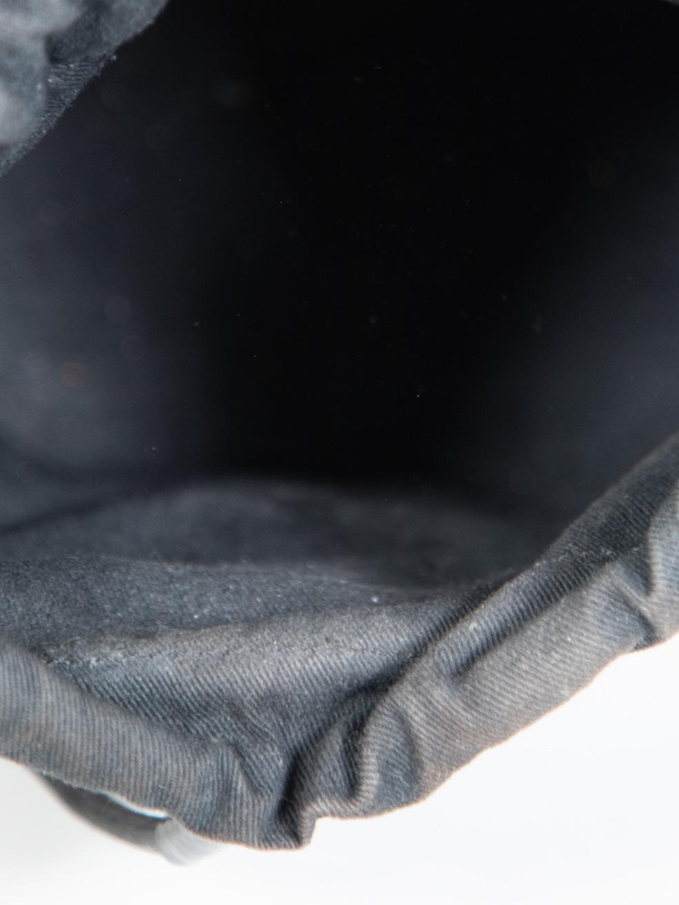 Vivienne Westwood Black Leather Daisy Bucket Bag 2
