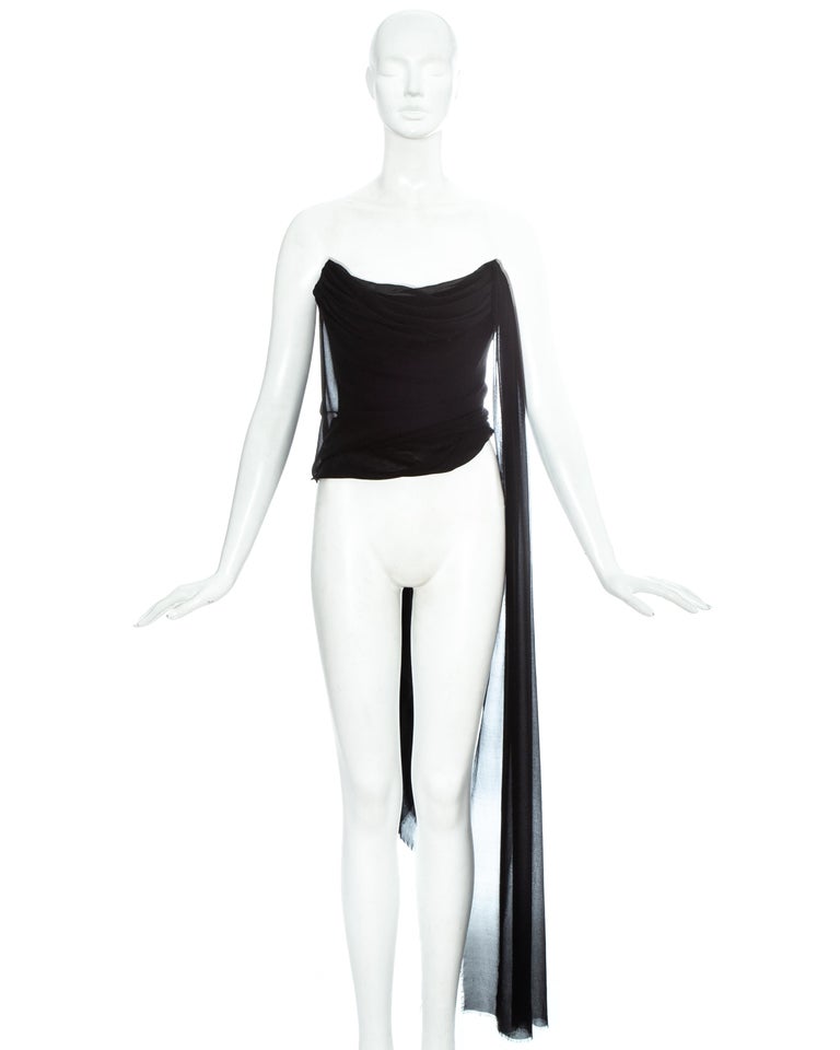 Vivienne Westwood white lace knit corset, ss 1994 at 1stDibs