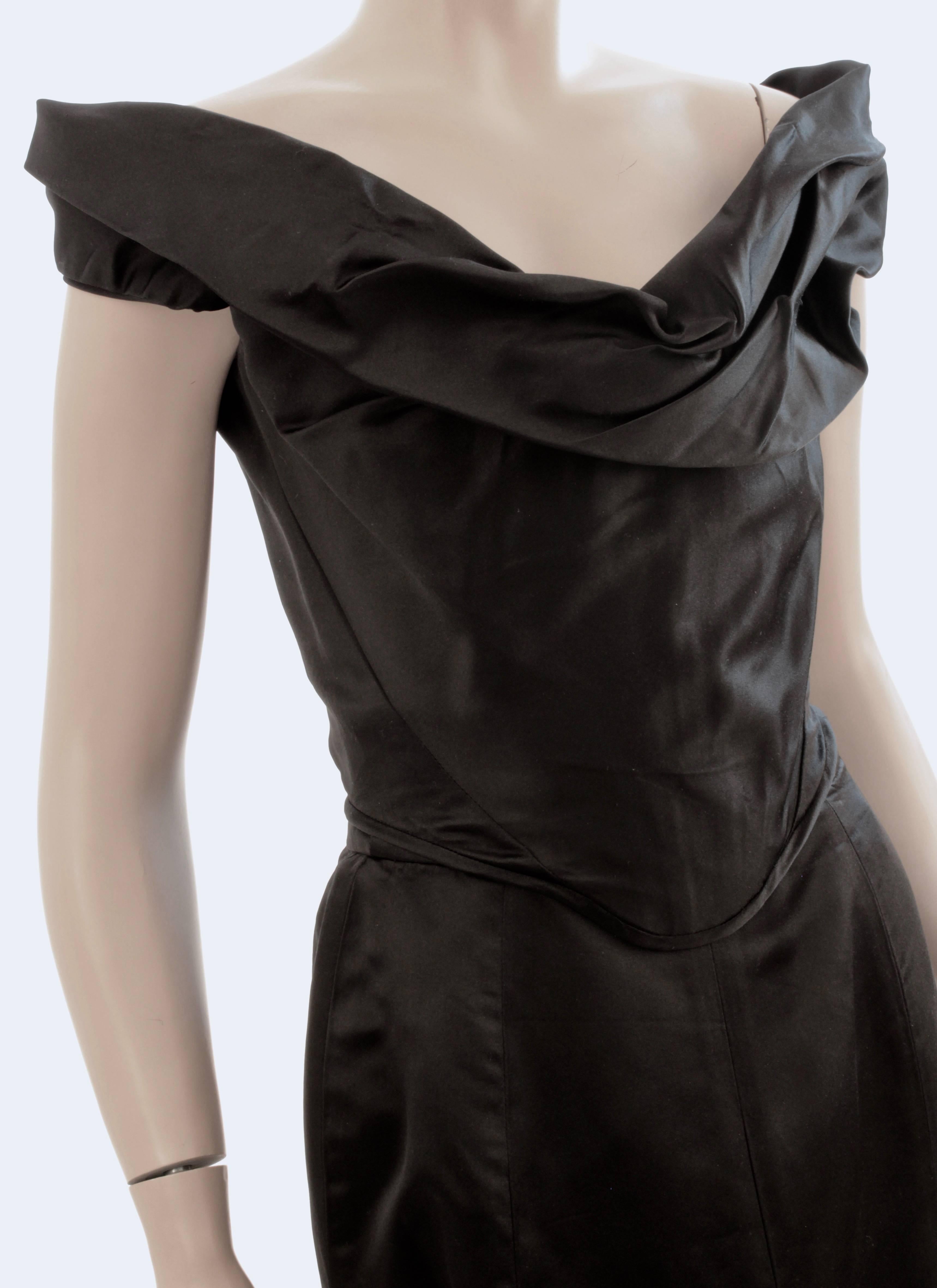 vivienne westwood black gown