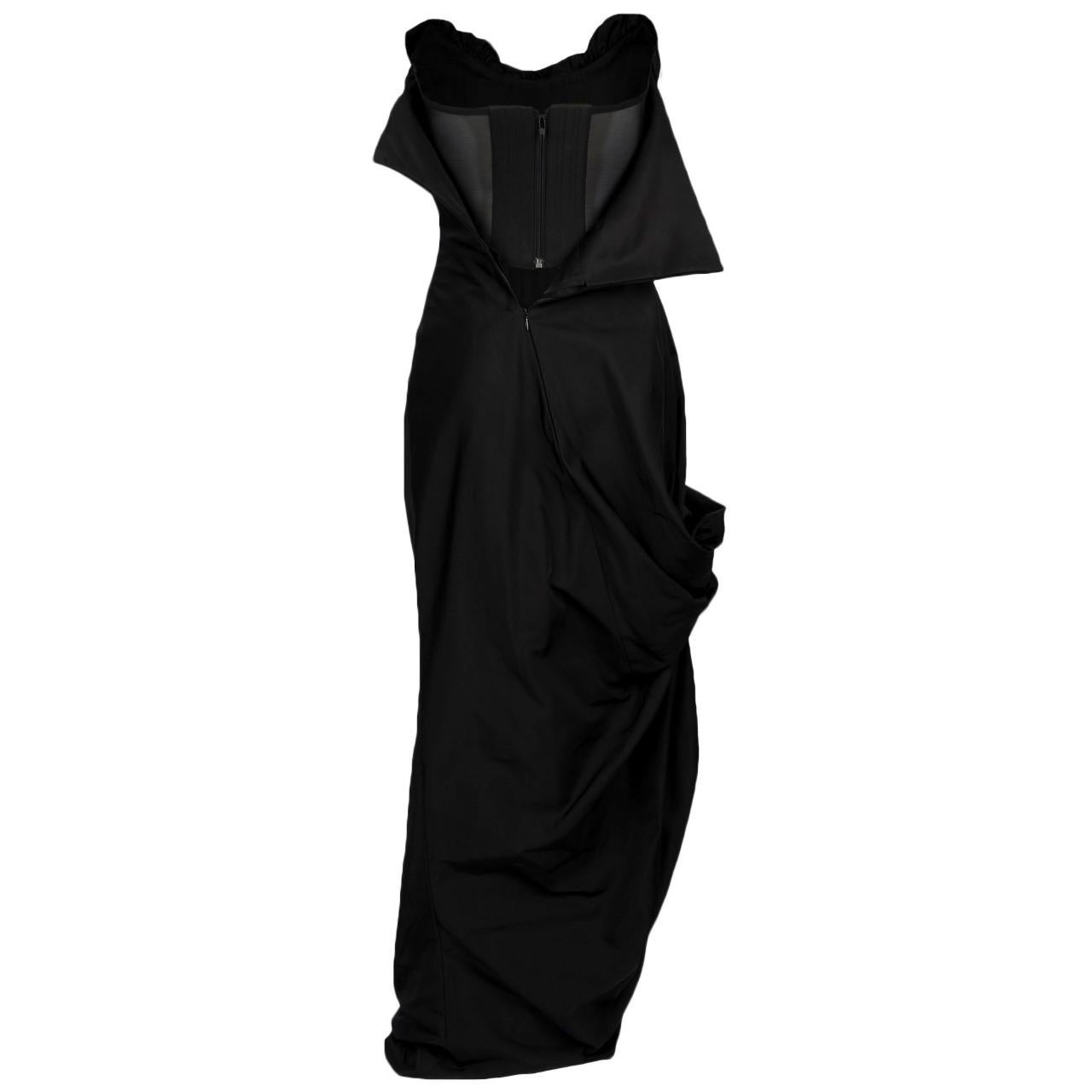 Vivienne Westwood Black Taffeta Dress - '00s In Excellent Condition In Milano, IT