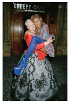 Vivienne Westwood Black Velvet Corset With Macandreas Plaid & Rhinestone 1993