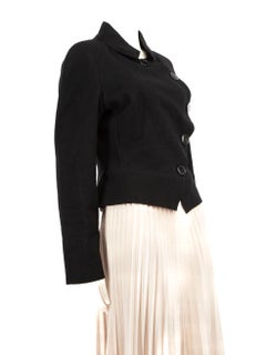 Vivienne Westwood Black Wool Buttoned Jacket Size XL