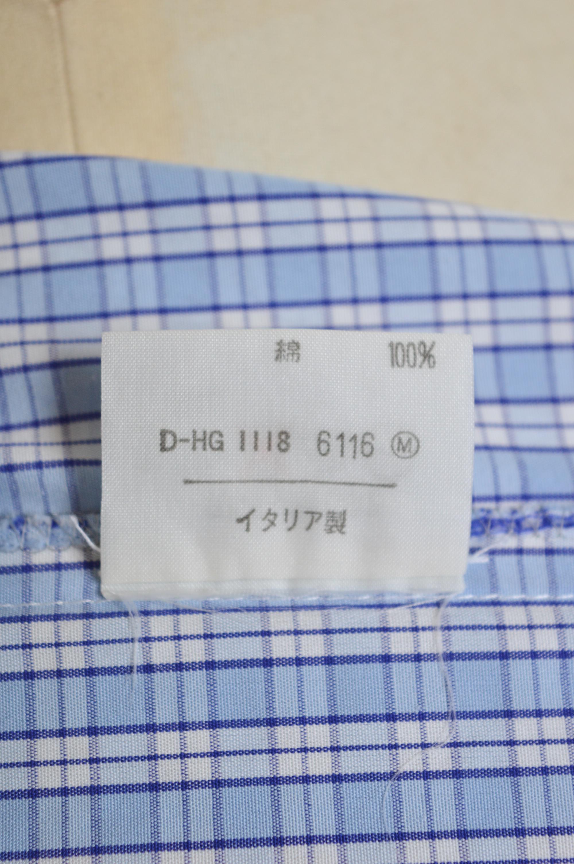 Vivienne Westwood Blue & White Plaid Checked High Collar shirt dress circa 1994 13