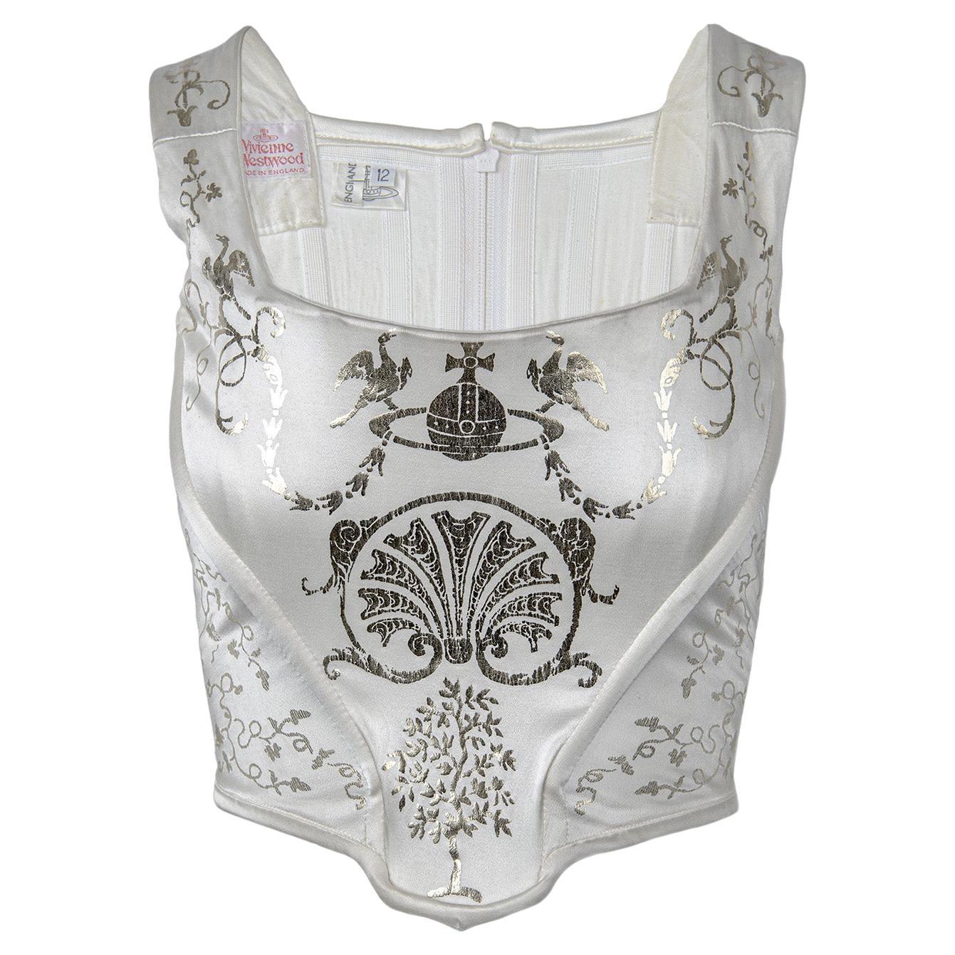 Vivienne Westwood Boned Printed Corset - '90s