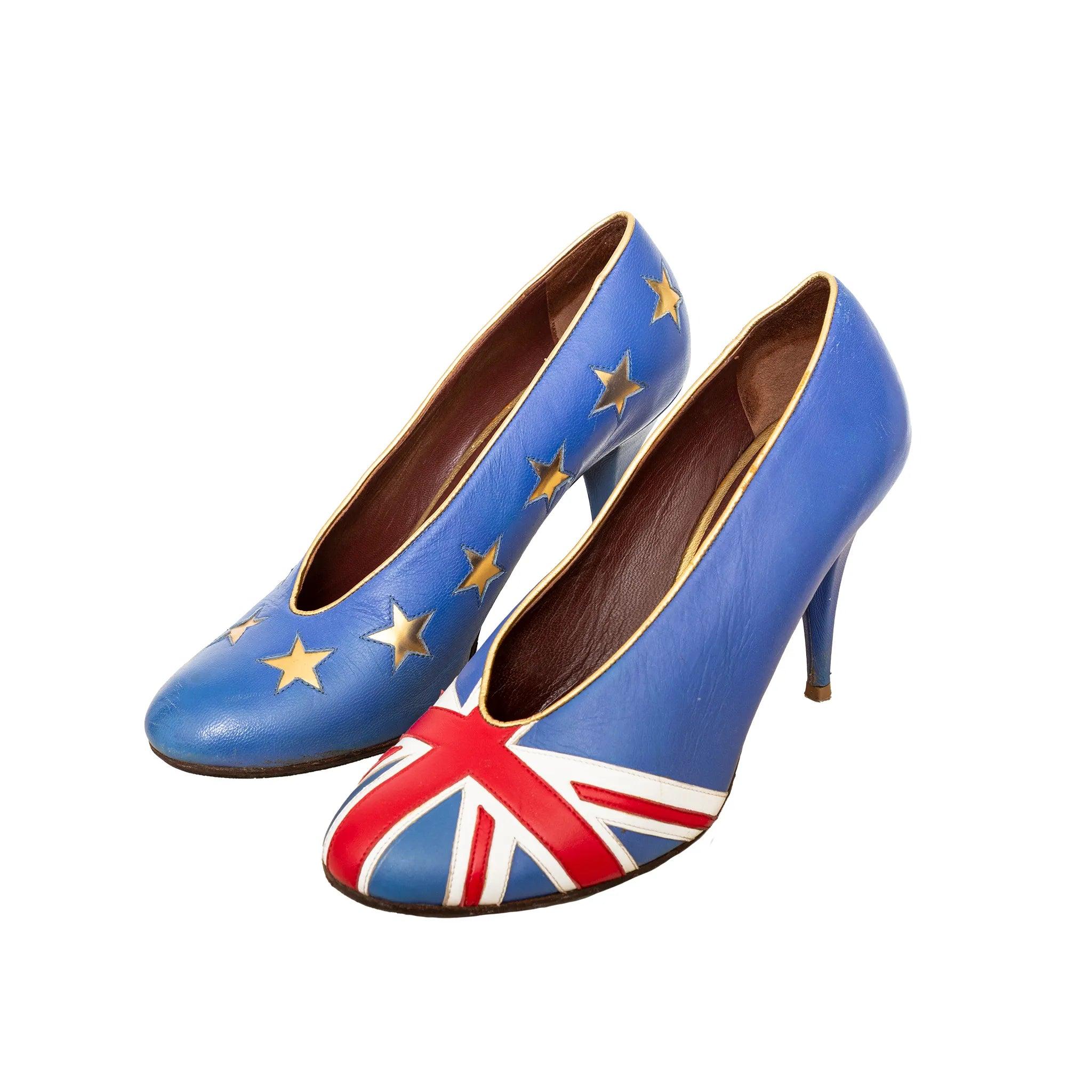 Escarpins Brexit de Vivienne Westwood - Années 10 en vente 5