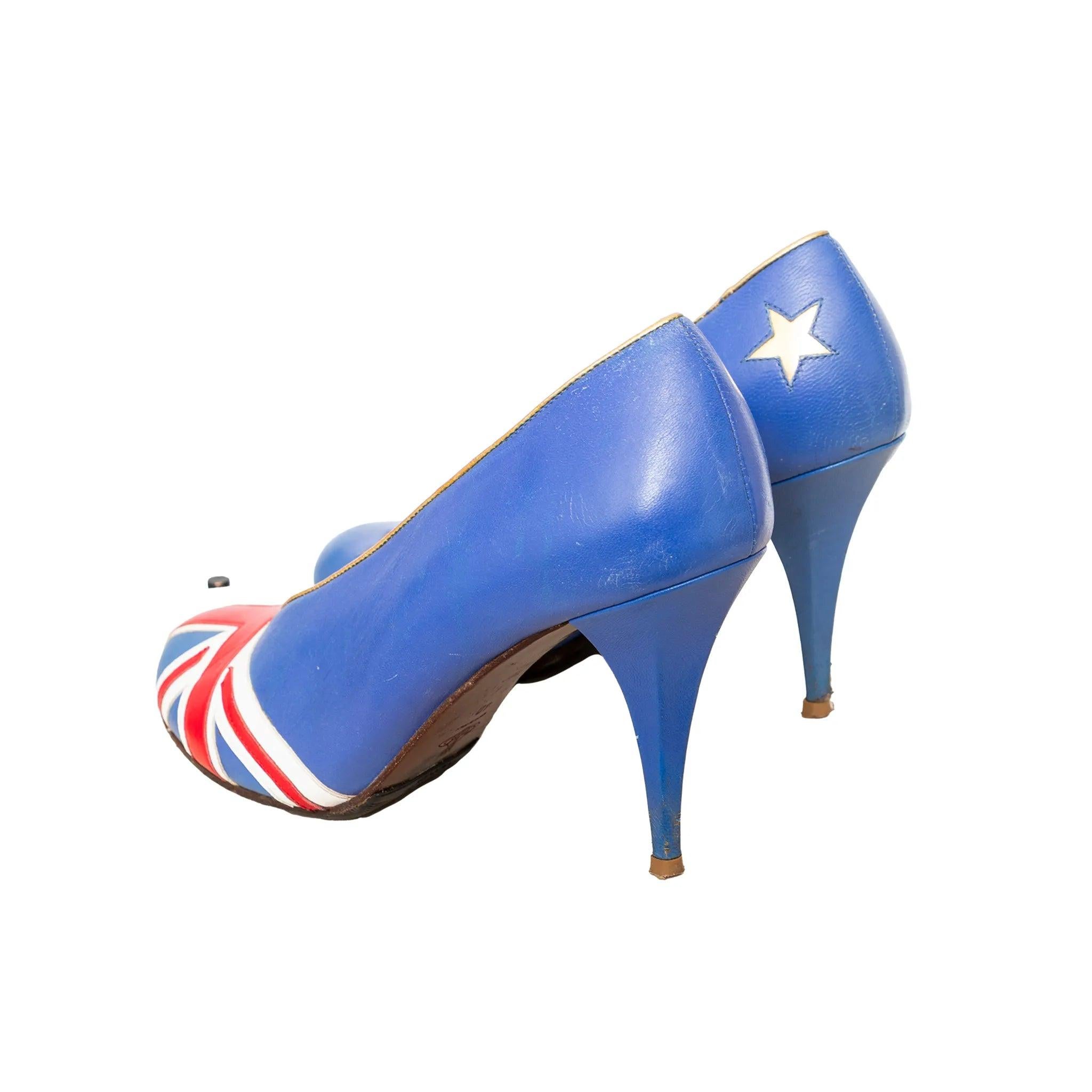 Escarpins Brexit de Vivienne Westwood - Années 10 en vente 3