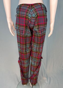 Vivienne Westwood Fall 1994 MacAndreas Tartan Bondage Pants Trousers