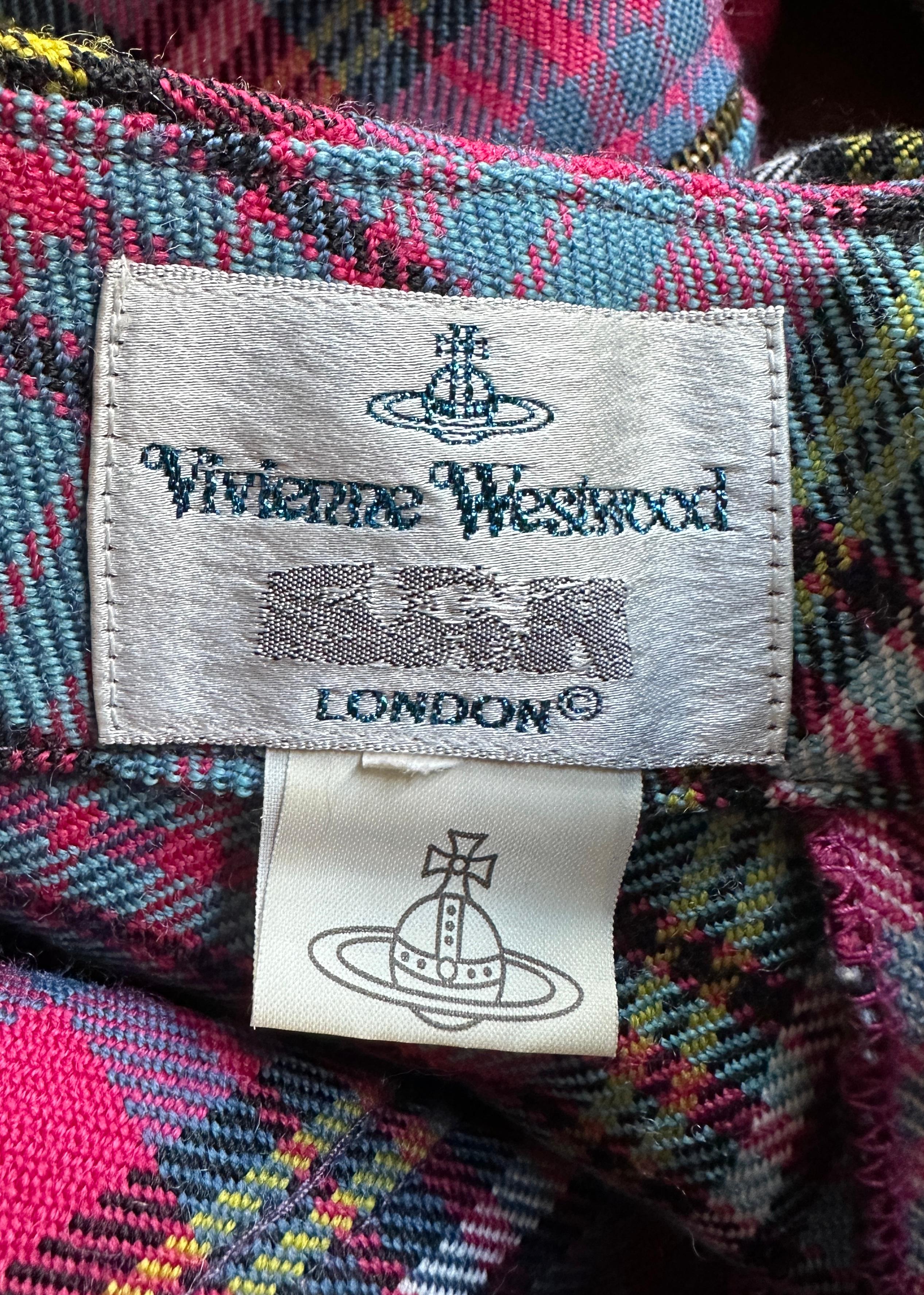 Vivienne Westwood c.1996 MacAndreas Tartan Bondage Pants Trousers For Sale 2