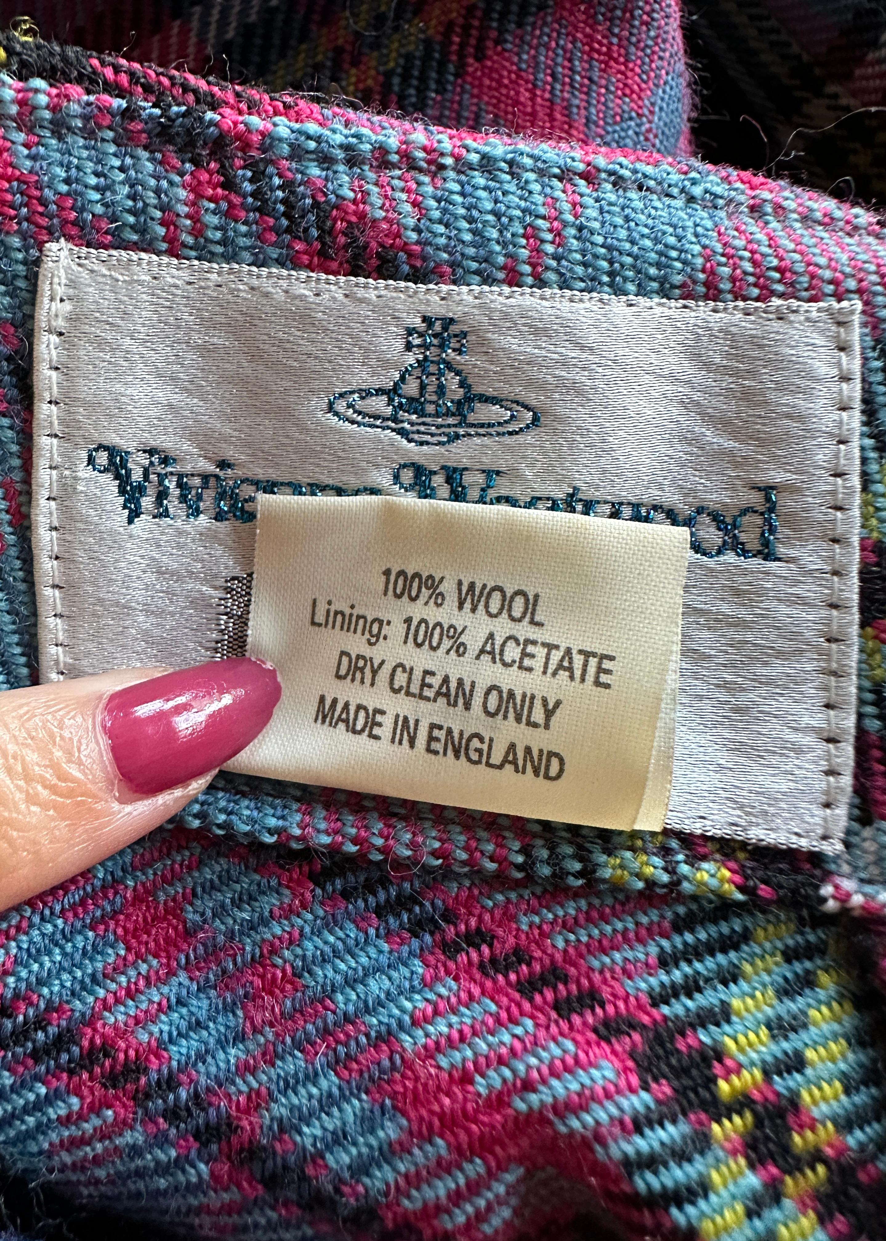 Vivienne Westwood c.1996 MacAndreas Tartan Bondage Pants Trousers For Sale 3