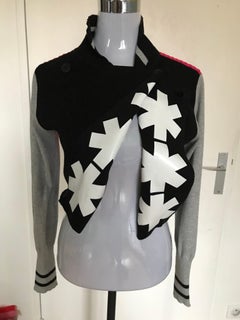 VIVIENNE WESTWOOD Cardigan in cotton and cashmere.