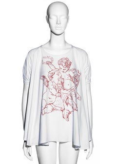 Vivienne Westwood cherub print wide cut t-shirt, ss 1991