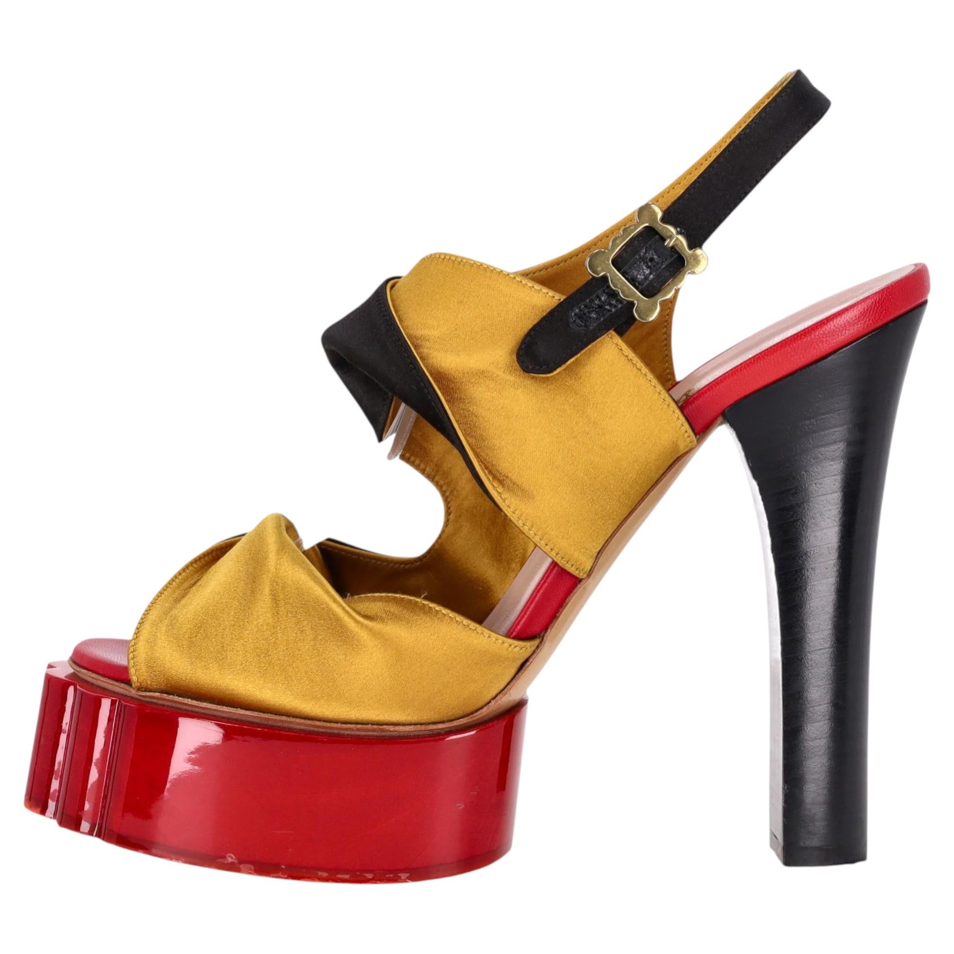 Sandalias de plataforma Vivienne Westwood Colour-Block