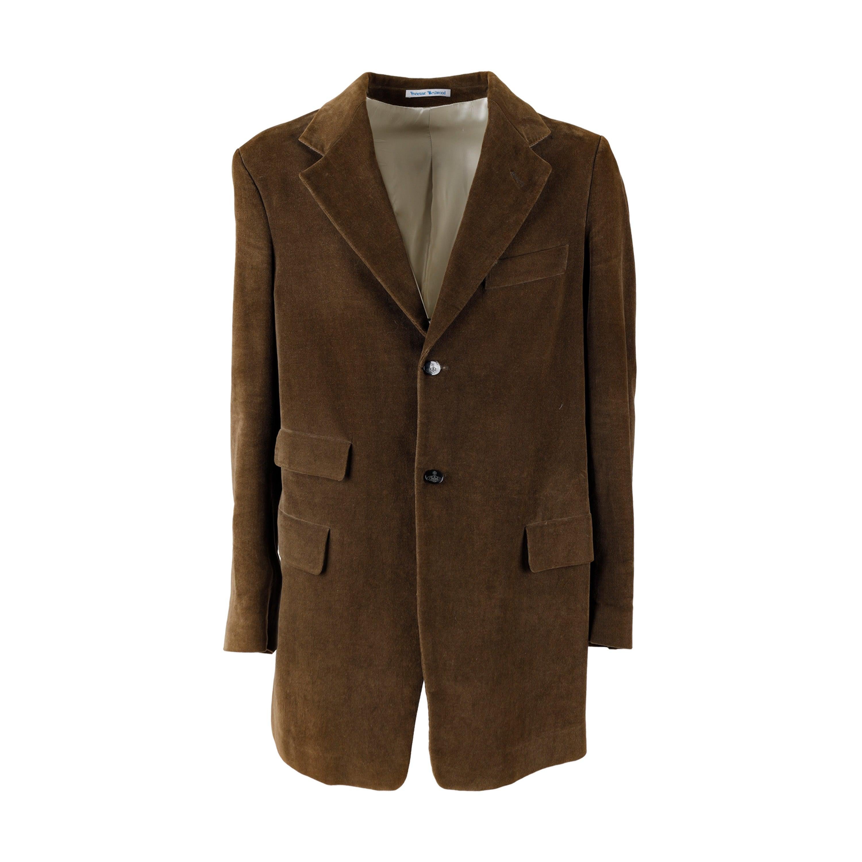 Black Vivienne Westwood Corduroy Suit - '00s For Sale