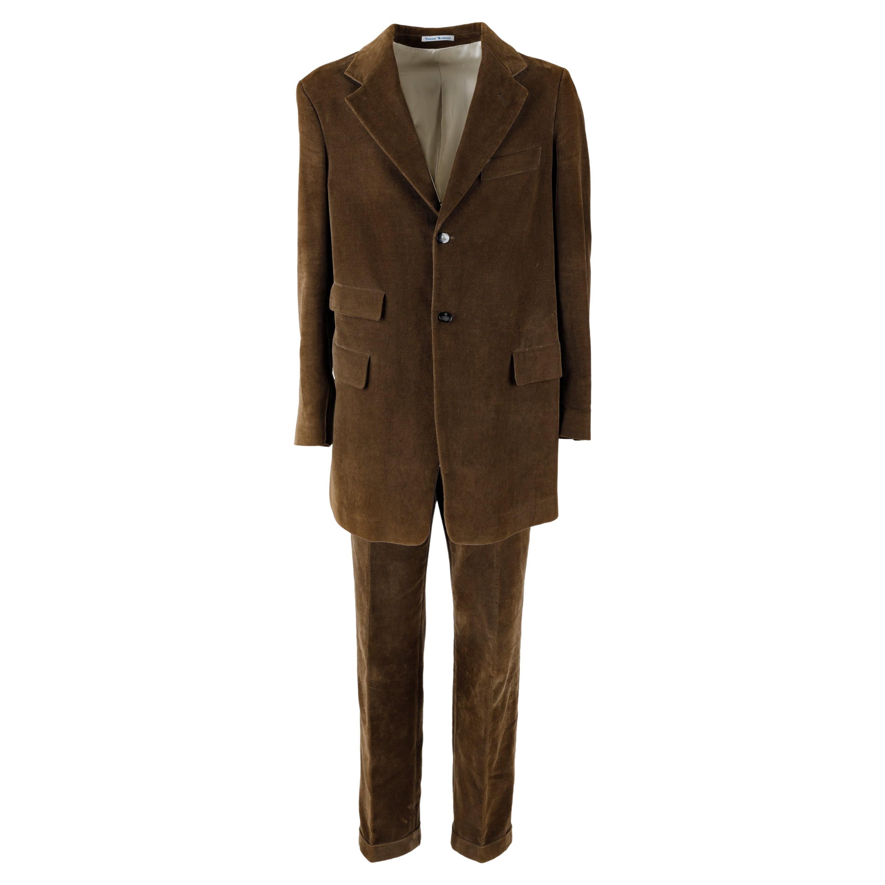 Vivienne Westwood Corduroy Suit  For Sale