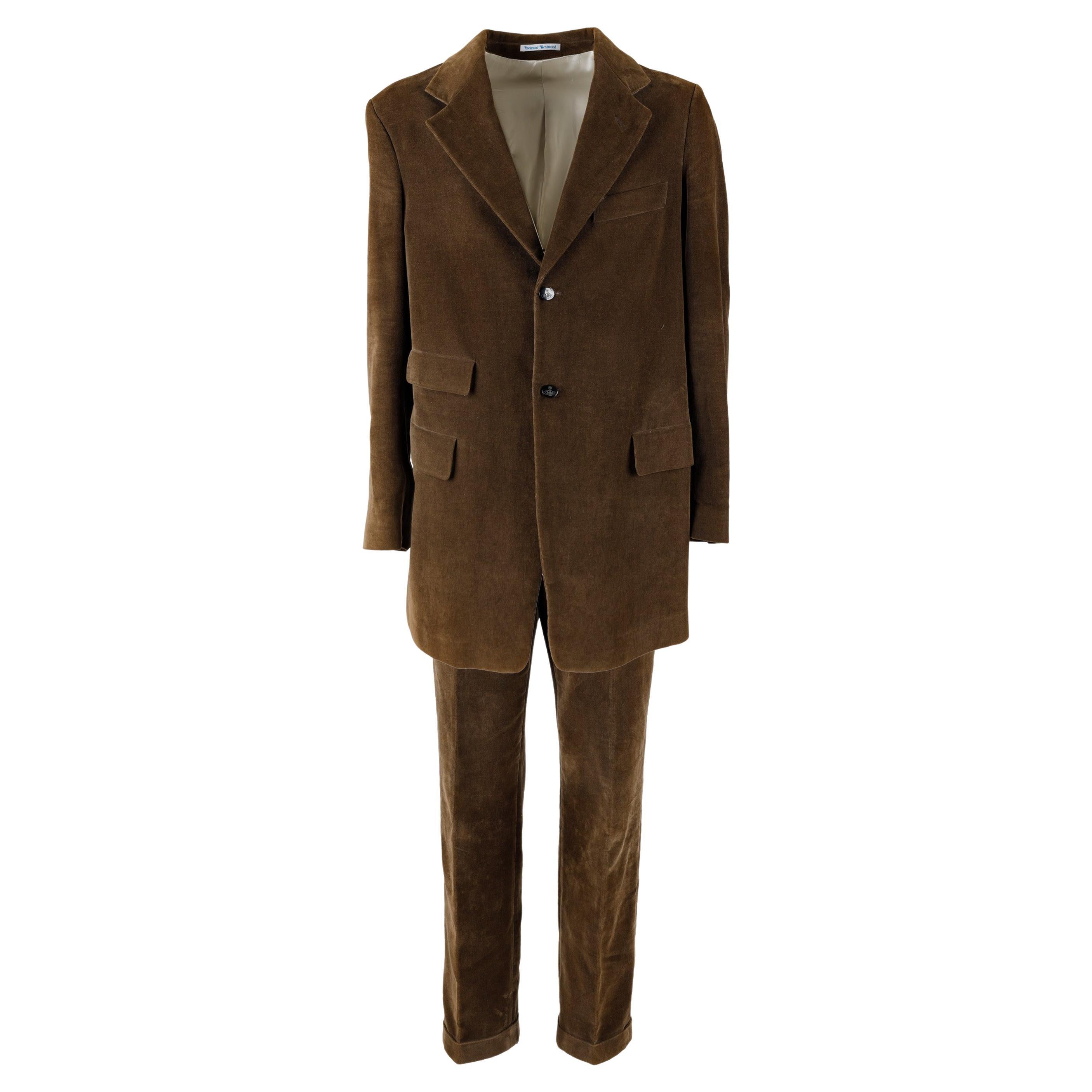 Vivienne Westwood Corduroy Suit For Sale