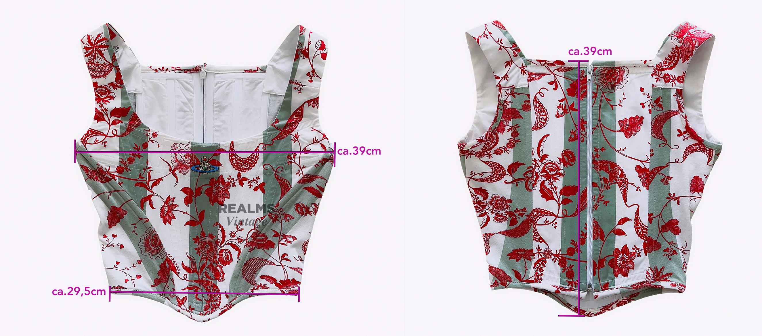 Vivienne Westwood Corset Iconic Rare 90s Red Label For Sale 5