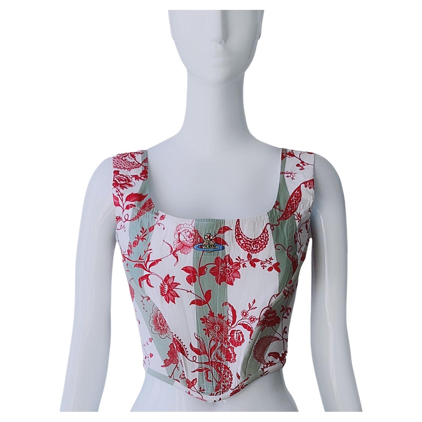 Vivienne Westwood Corset Iconic Rare 90s Red Label For Sale