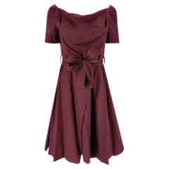 Vivienne Westwood Cotton Belted A-Line Dress