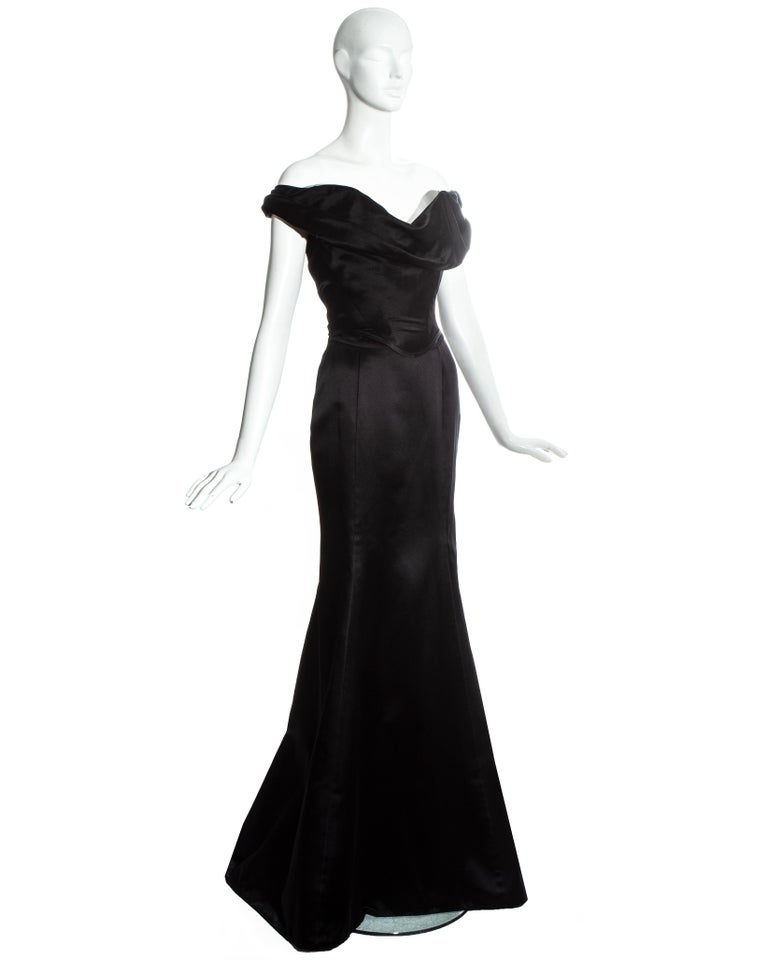 black vivienne westwood dress Vintage Vivienne Westwood Open Back Dress