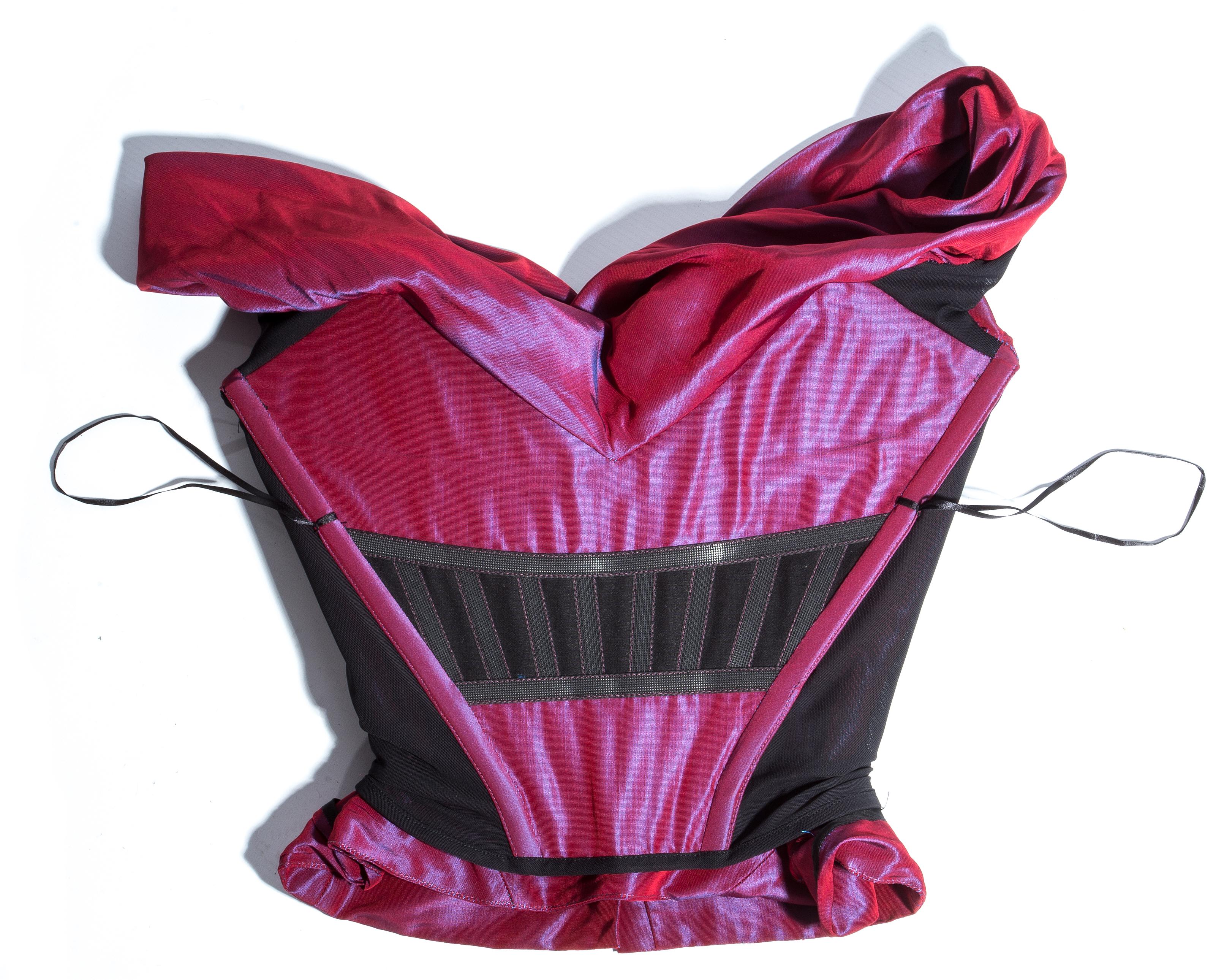 vivienne westwood purple corset