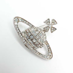 Vivienne Westwood Crystal Brooch 2000s