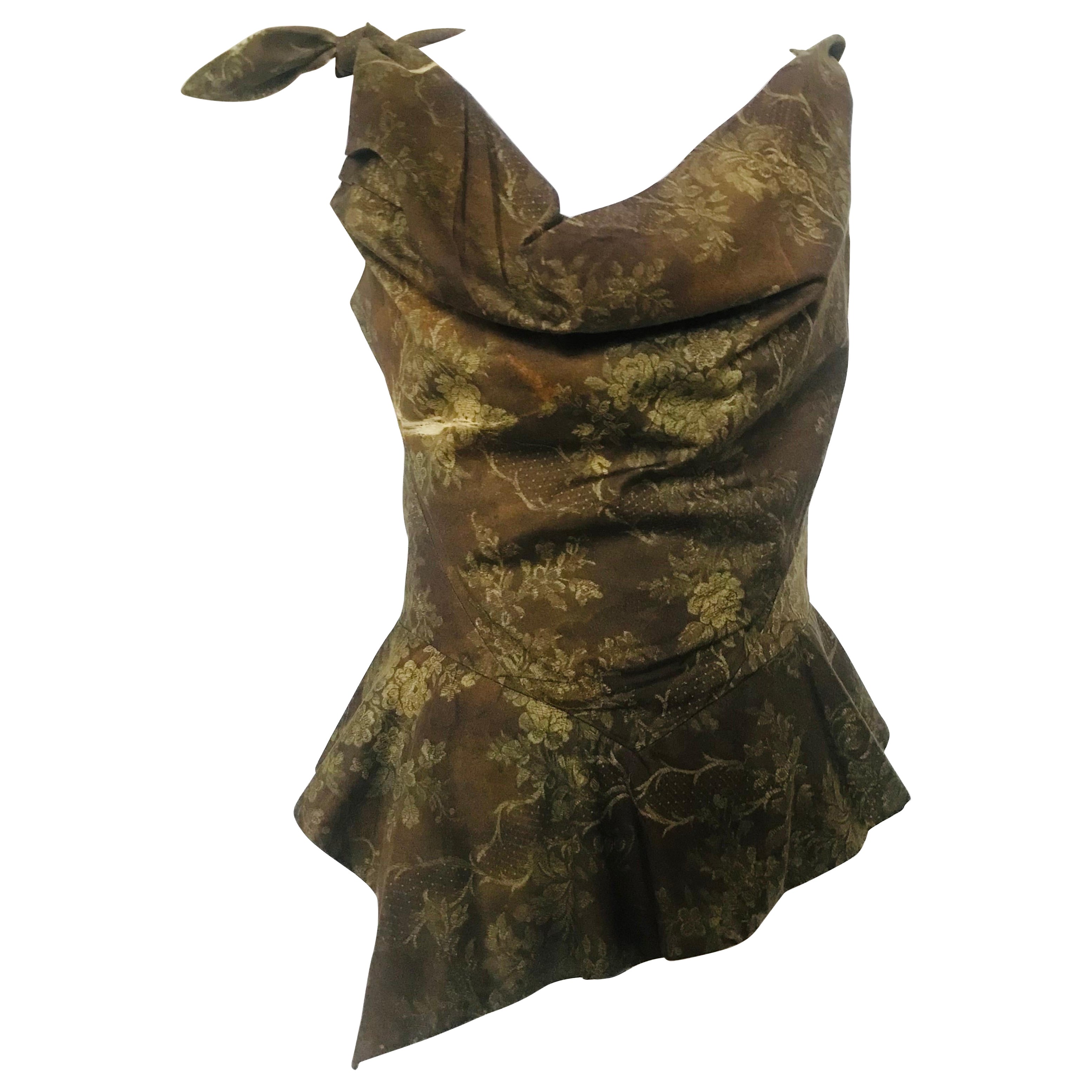 VIVIENNE WESTWOOD Bustier a corsetto emblematico del marchio. in vendita
