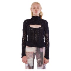 Vivienne Westwood collection Anglomania collection défilé collection A/H 1993 corset découpé au crochet