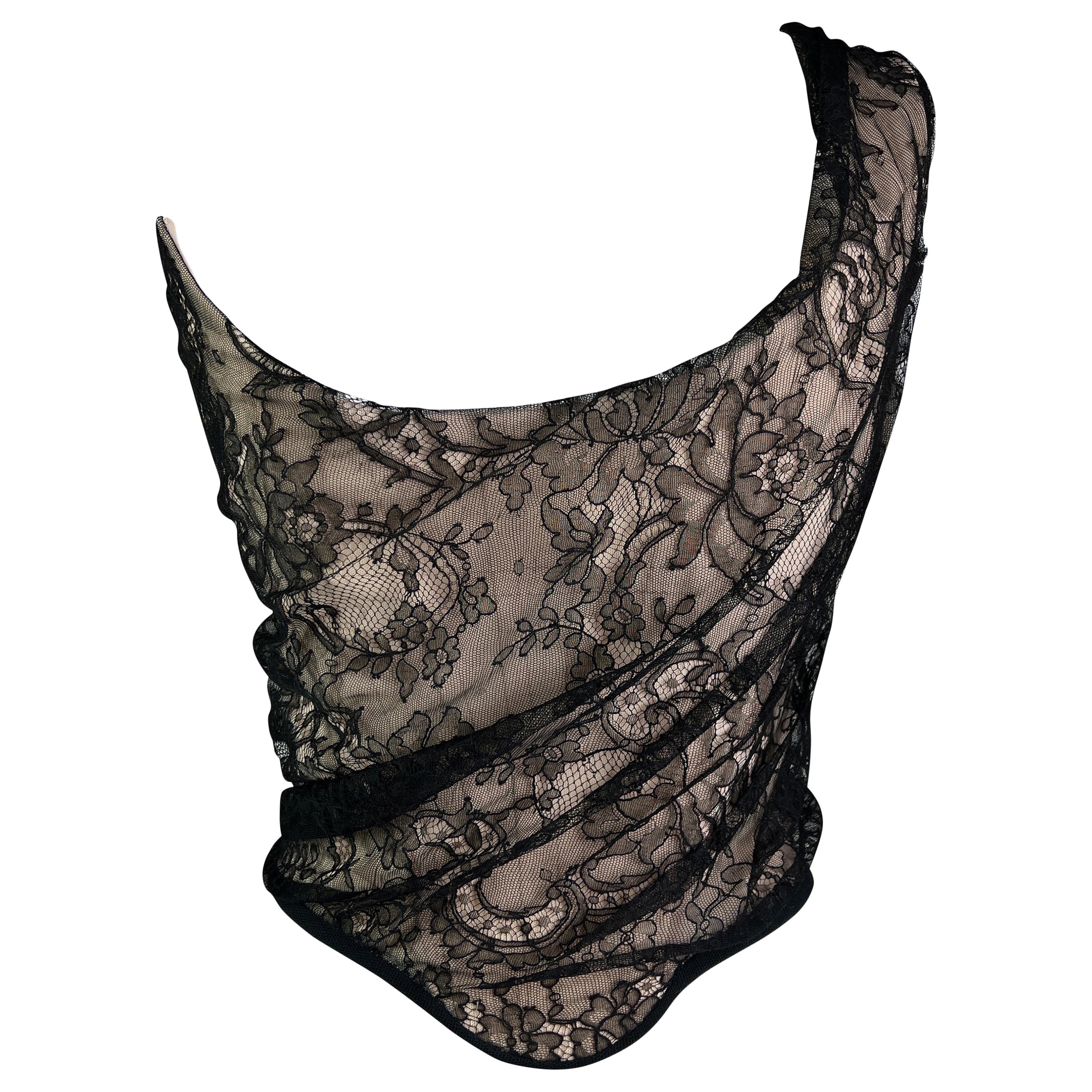 Vivienne Westwood Fall 1996 Gold Label Lace Corset