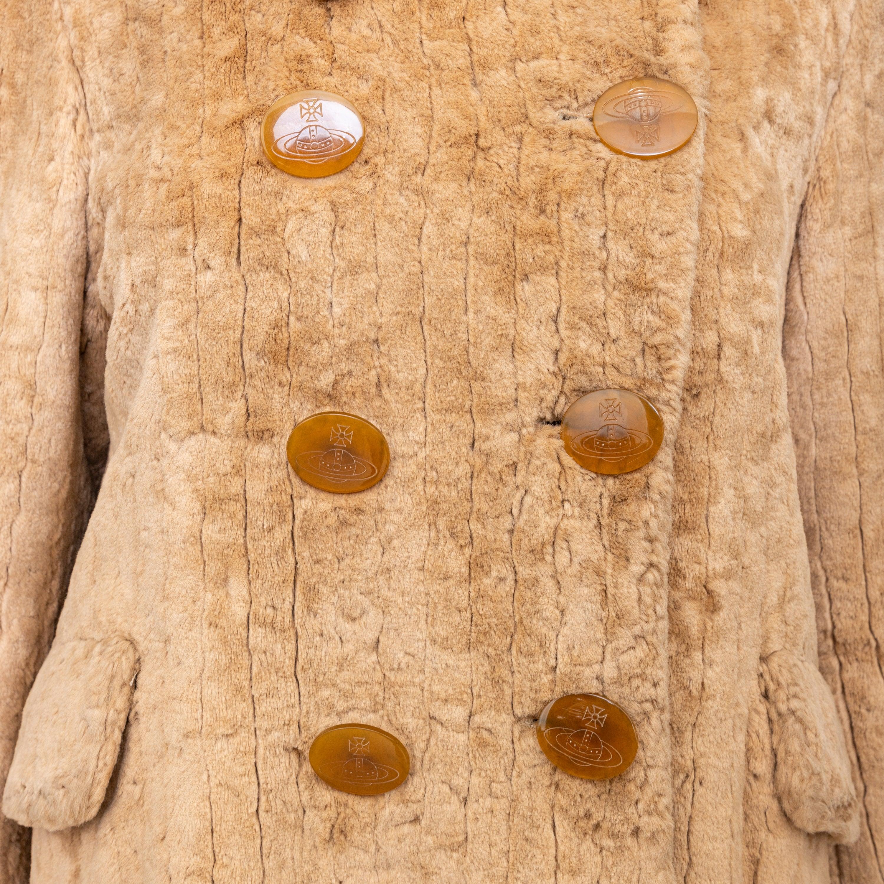 Vivienne Westwood Faux Fur Coat - '10s In Good Condition In Milano, IT