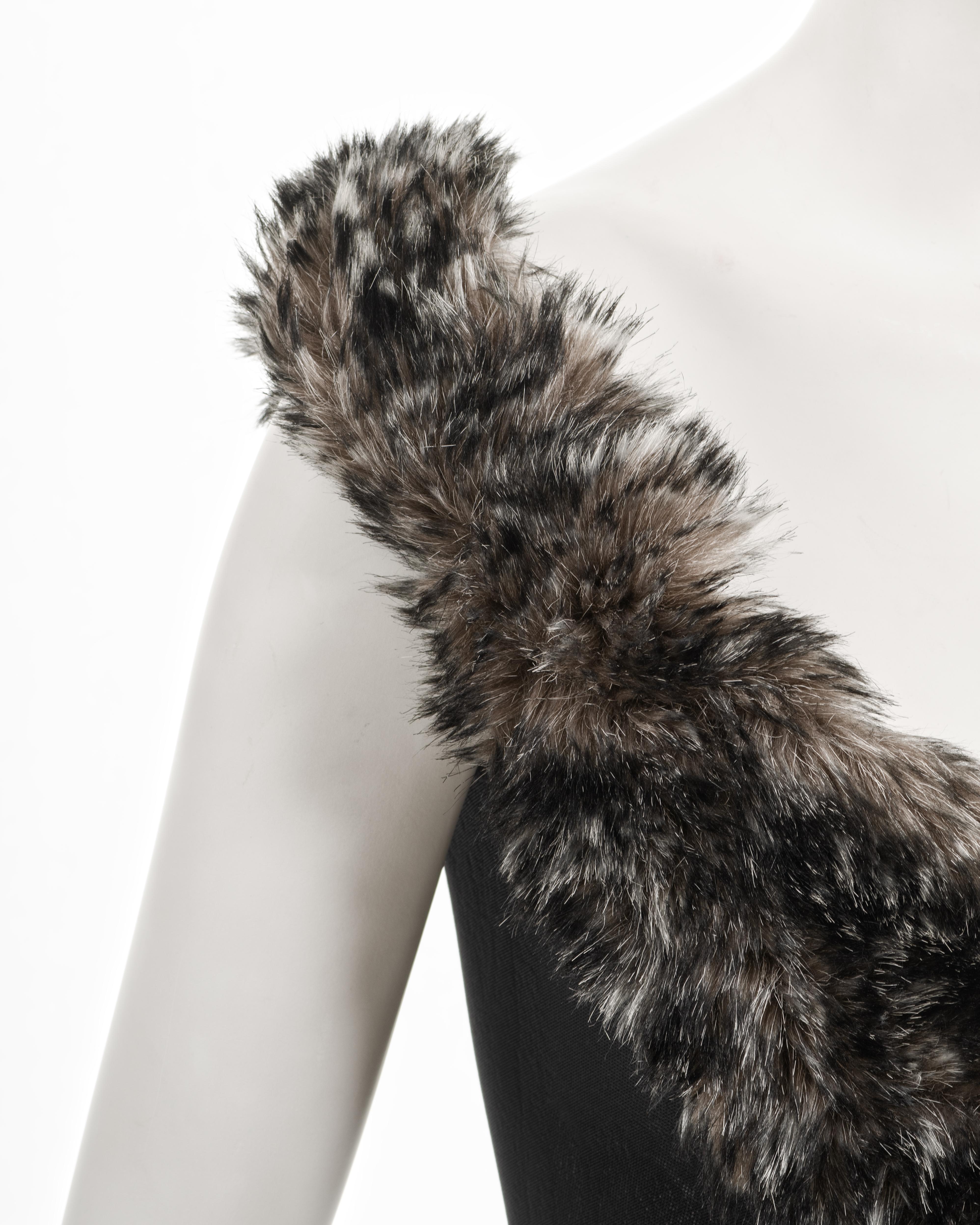 Vivienne Westwood faux fur corset, fw 1993 For Sale 2