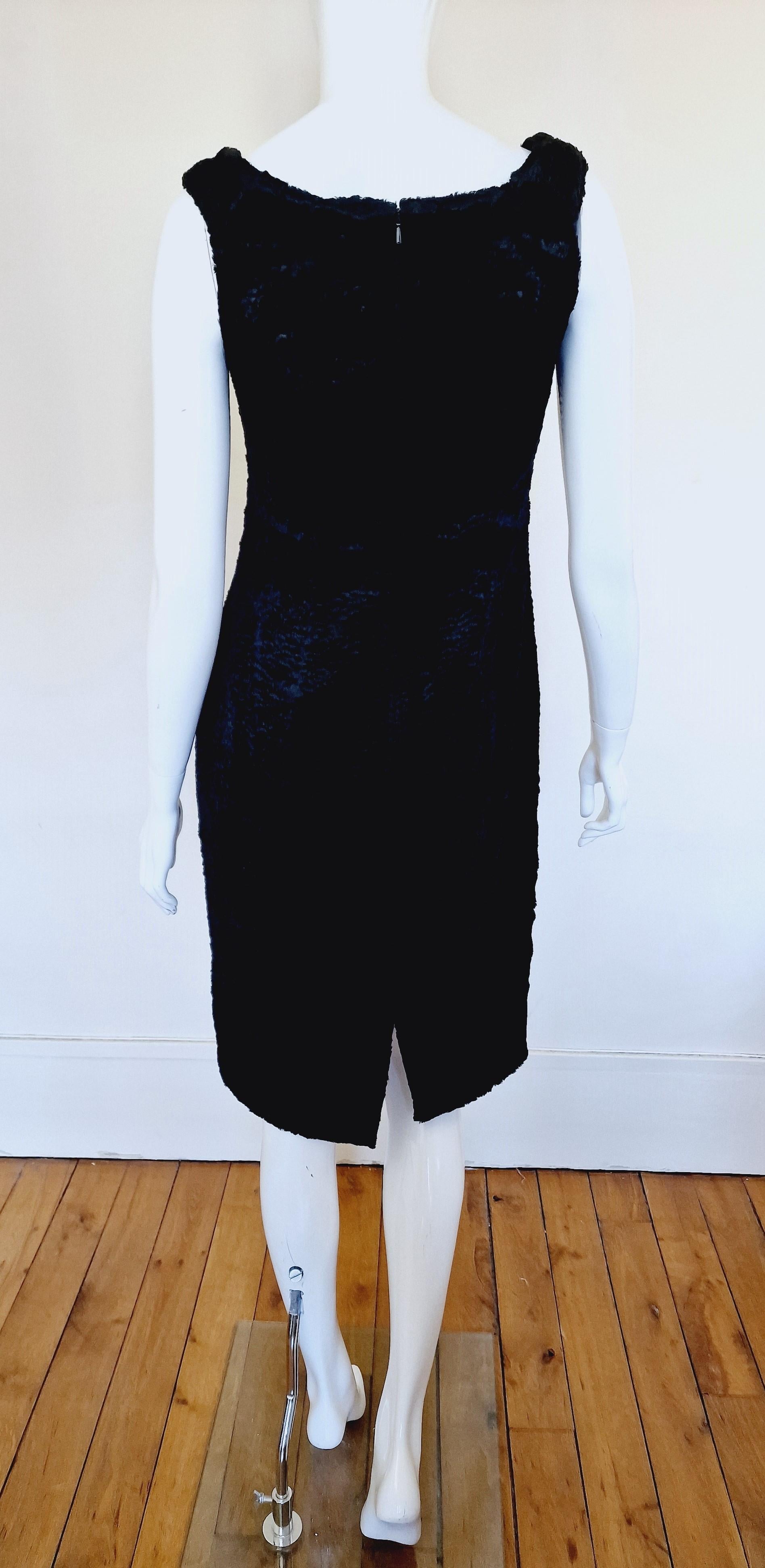 Vivienne Westwood Faux Fur Runway F/W 1994 On Liberty Bustier Corset Gown Dress For Sale 5