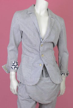 Vivienne Westwood for Lee Bondage Pinstripe Suit