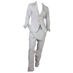 Vivienne Westwood for Lee Bondage Pinstripe Suit 