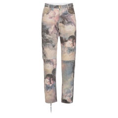 Vintage VIVIENNE WESTWOOD FW 91 Iconic and Rare "The Swarm Of Cupids" Printed Jeans