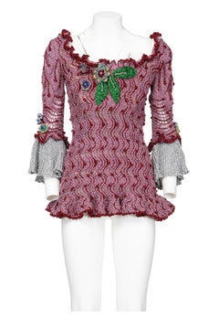 VIVIENNE WESTWOOD FW 94 Iconic and rare minidress from "On liberty" collection