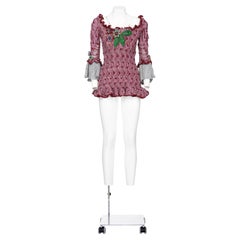 VIVIENNE WESTWOOD FW 94 Iconic and rare minidress from "On liberty" collection