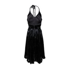 Vivienne Westwood Gold Label Faux Fur Halter Dress - '90s