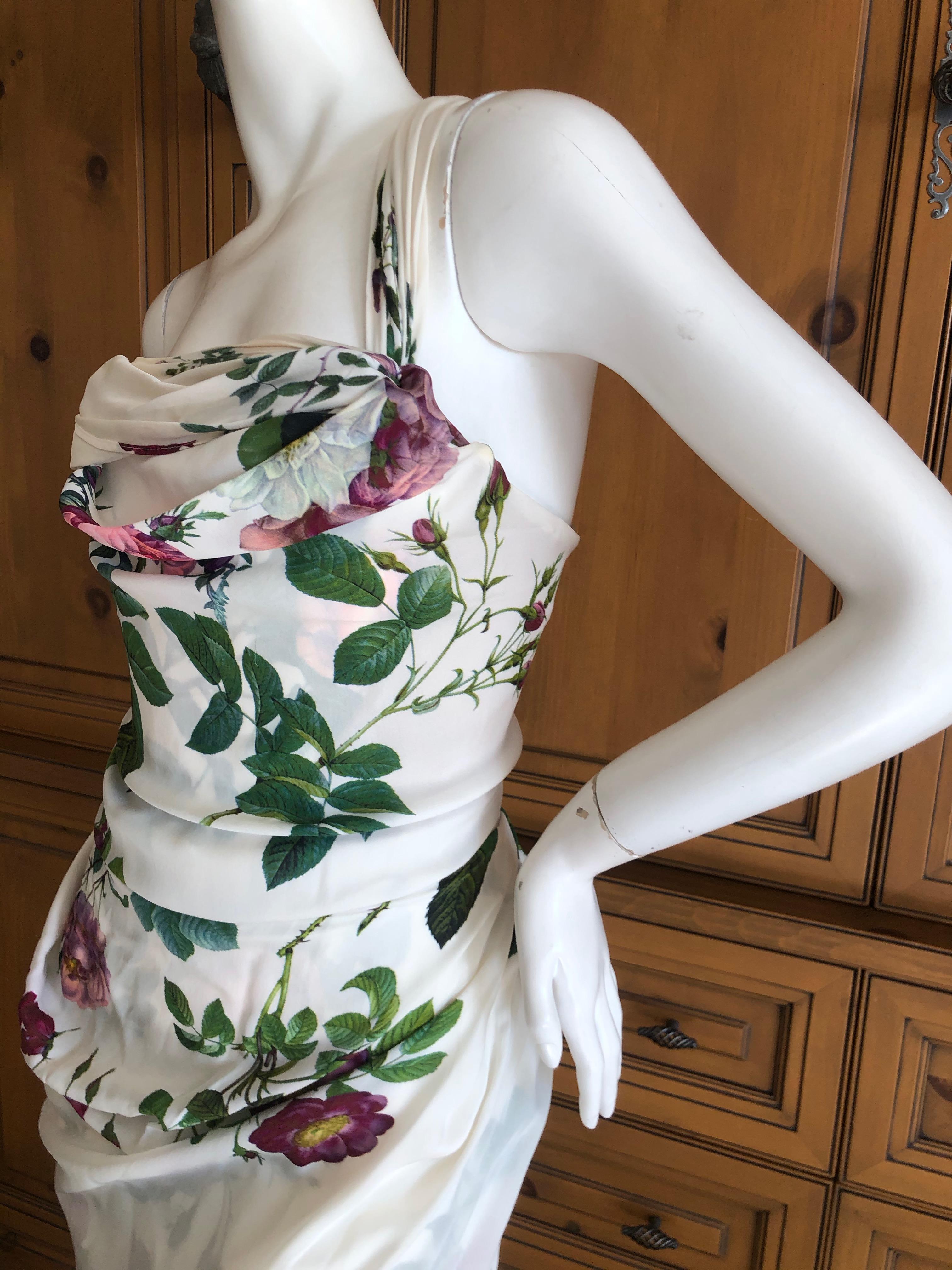 Vivienne westwood floral dress clearance