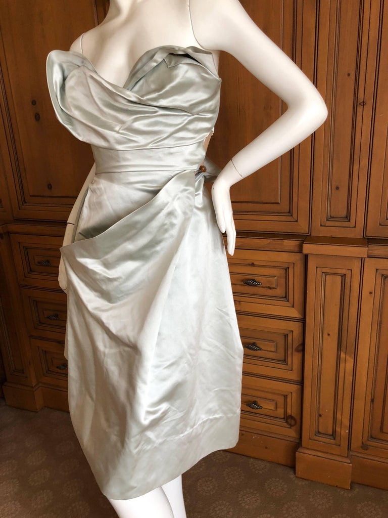 sir vivienne strapless gown