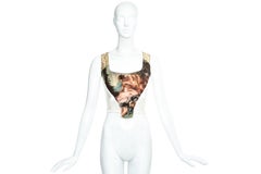 Corset doré Vivienne Westwood 'Portrait Collection':: fw 1990