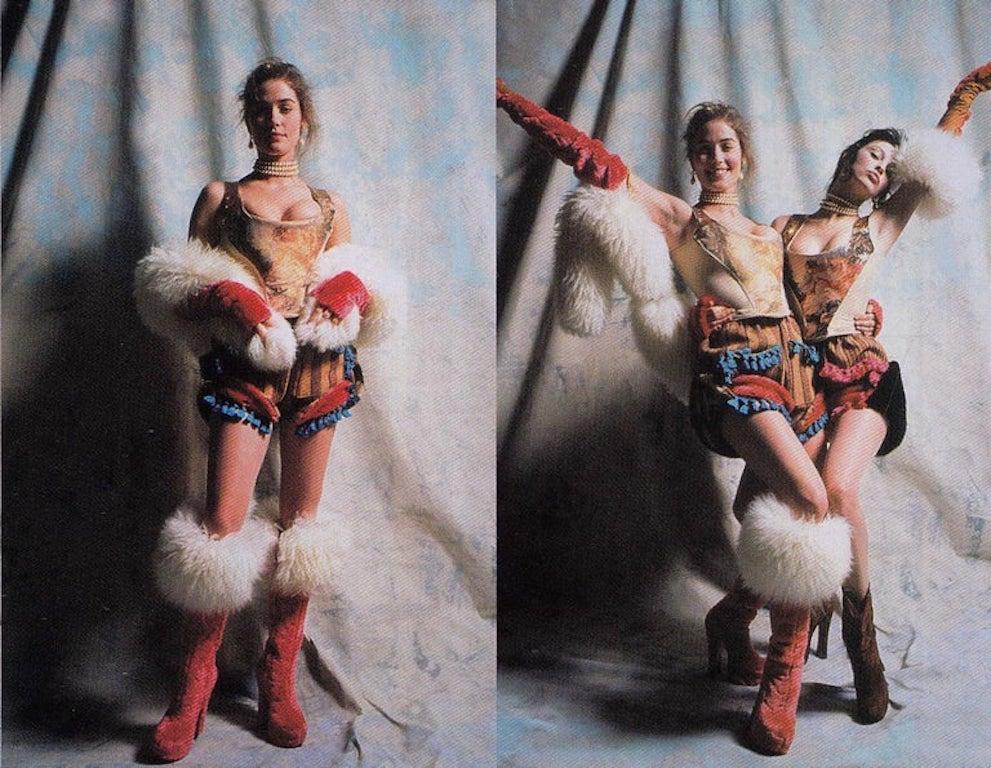 Vivienne Westwood gold  'Portrait Collection' corset, fw 1990 In Excellent Condition In London, GB