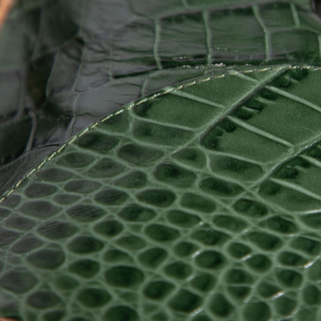 Women's Vivienne Westwood Green Leather Ghillie Heels Size IT 39