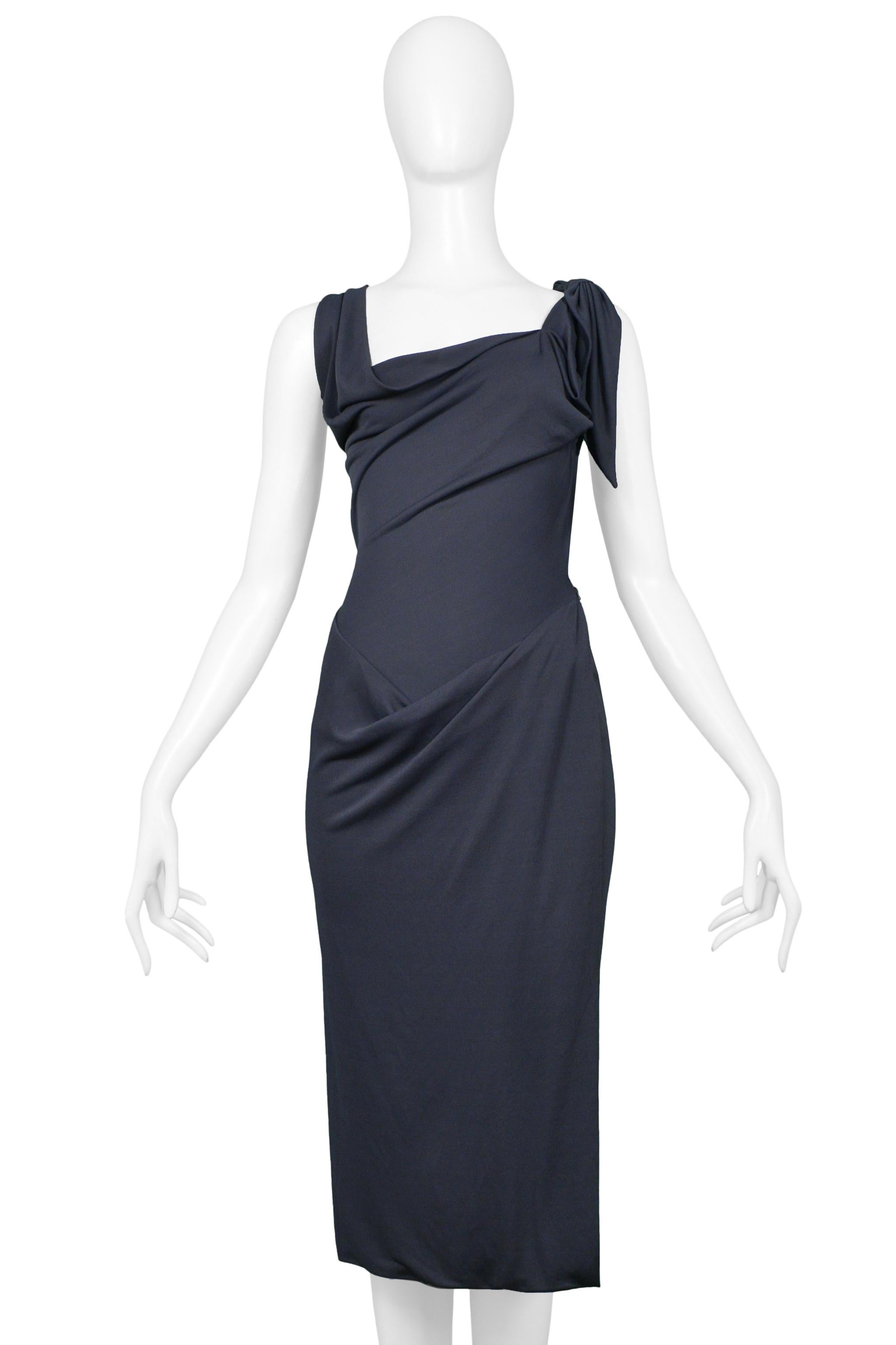 Vivienne Westwood Grey Draped Gown SS 1997  In Excellent Condition In Los Angeles, CA