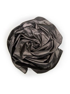 Vivienne Westwood Grey Silk Orb Embroidered Scarf
