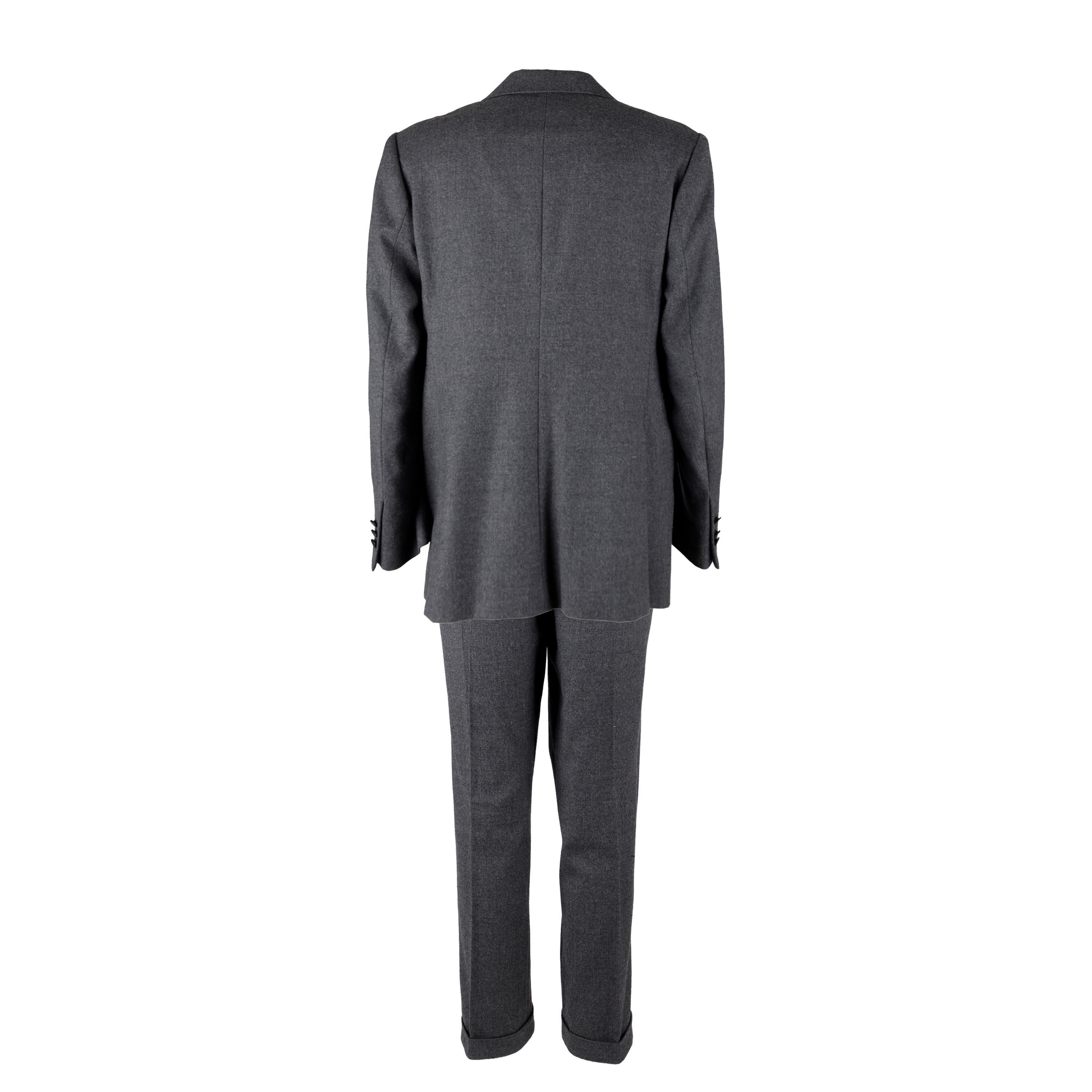 Men's Vivienne Westwood Grey Wool Suit  For Sale