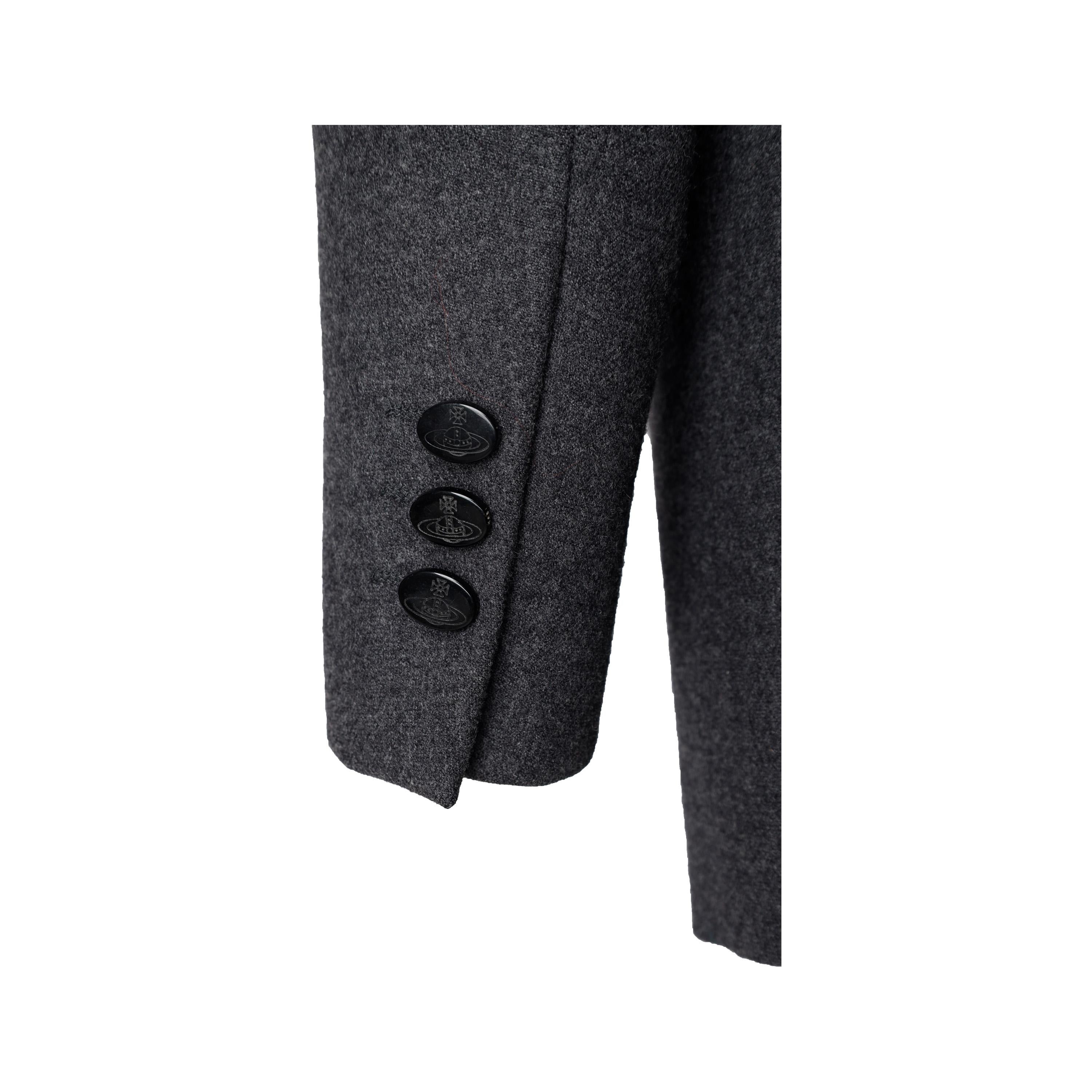 Vivienne Westwood Grey Wool Suit  For Sale 5
